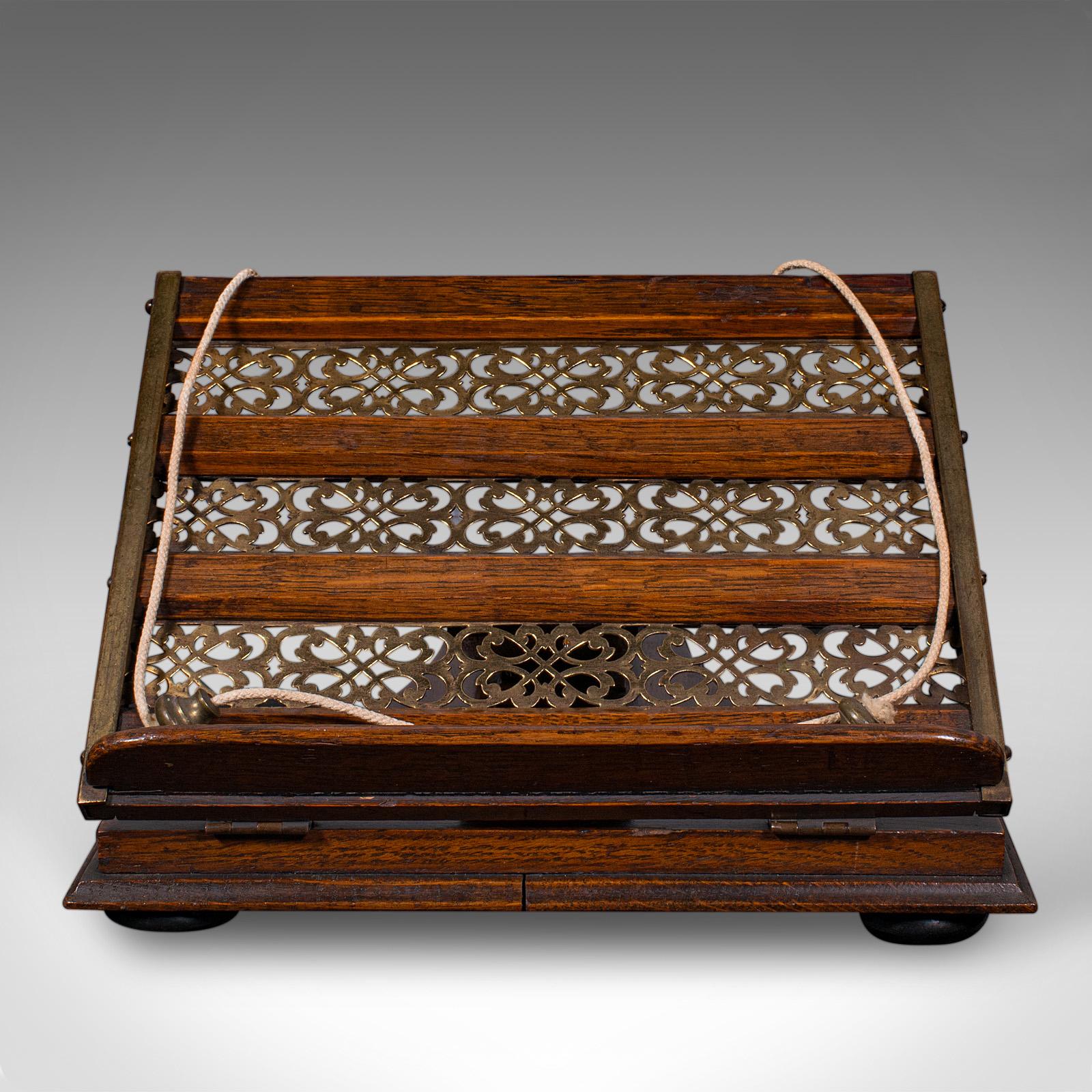 Persian Antique Cleric’s Book Stand, Middle Eastern, Victorian, Folding Lectern, C.1880