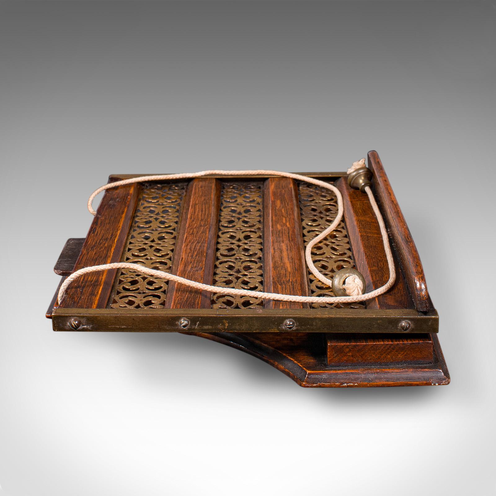 Antique Cleric’s Book Stand, Middle Eastern, Victorian, Folding Lectern, C.1880 1