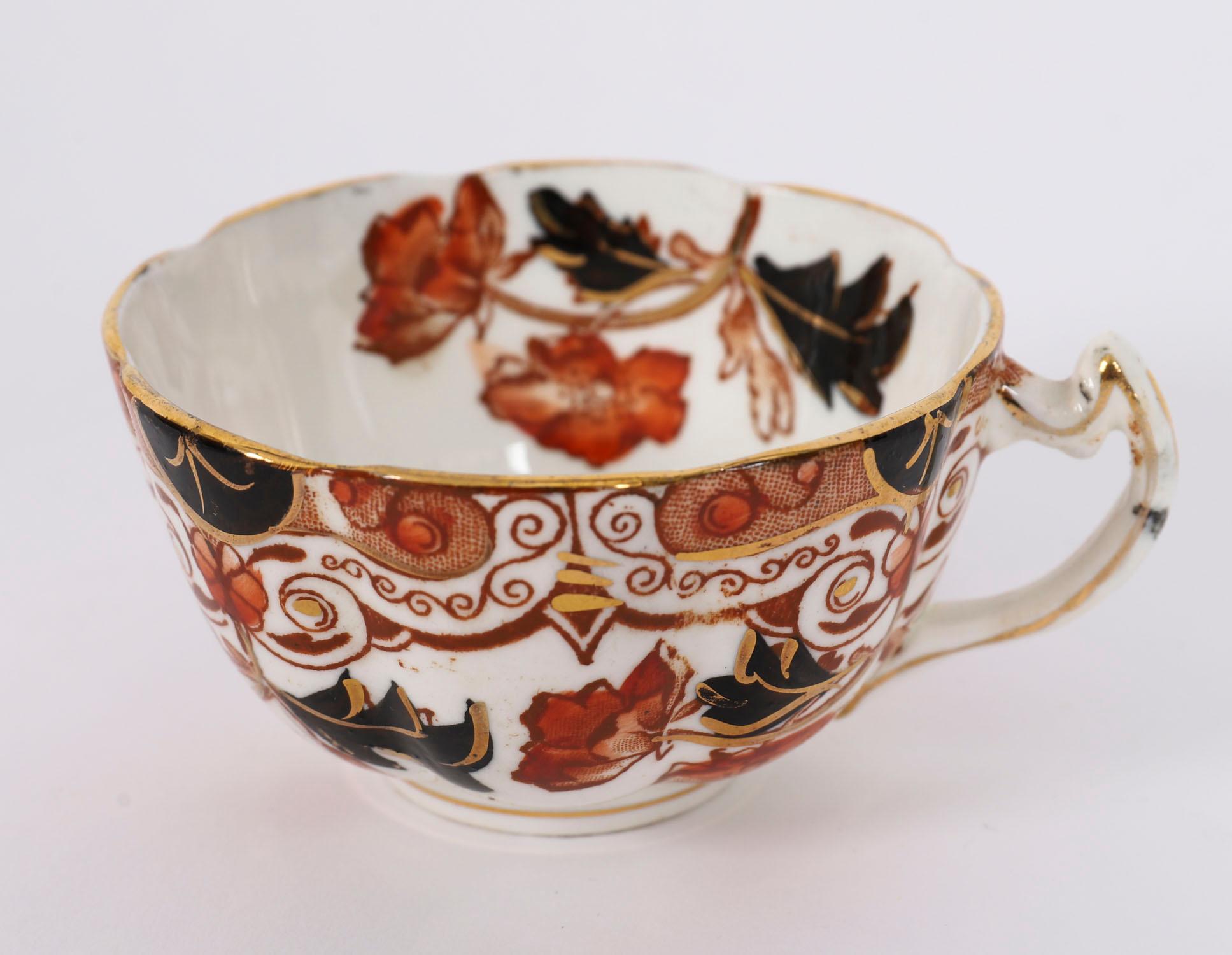 Antique Clifton China 34 piece Tea Set By Wildblood & Heath 19th Century For Sale 4