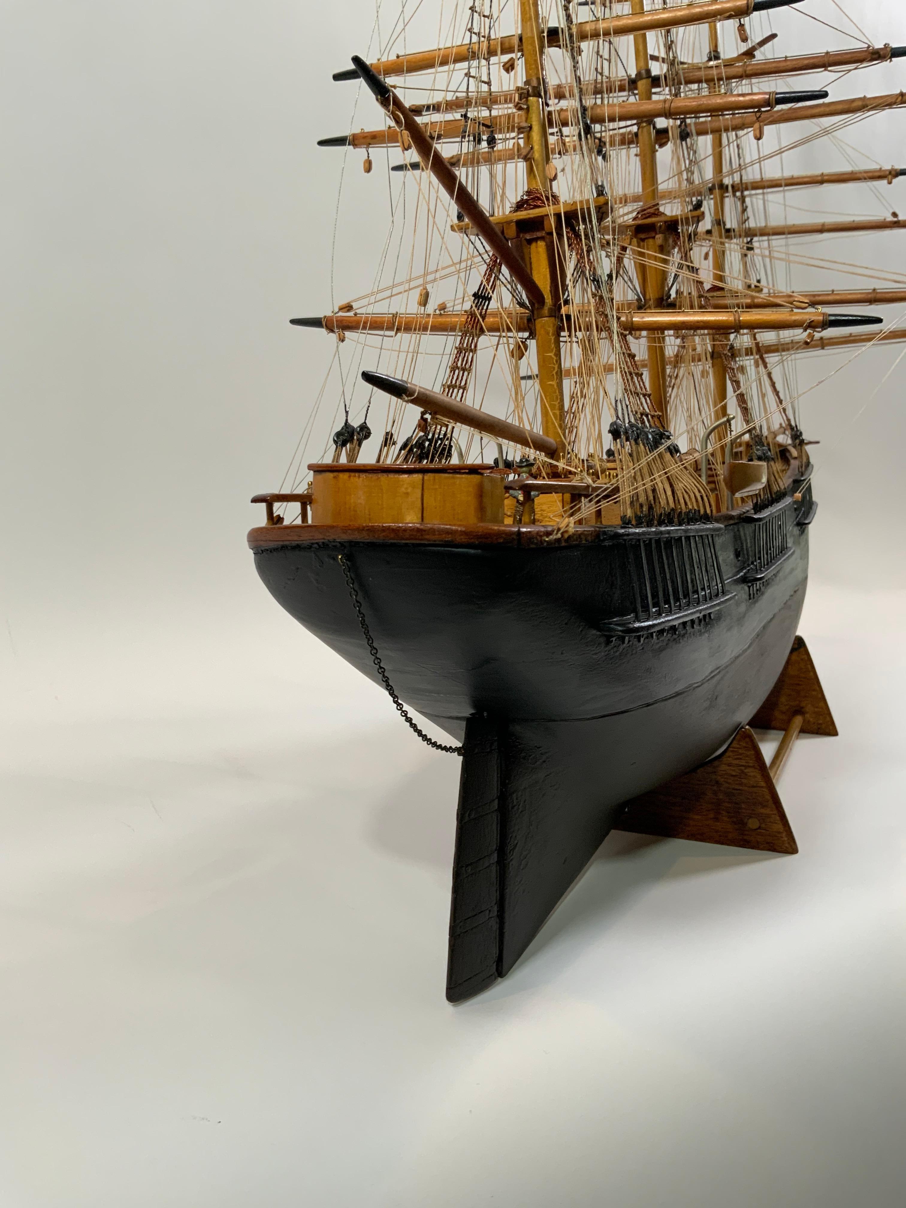 Antique Clipper Ship Model For Sale 1