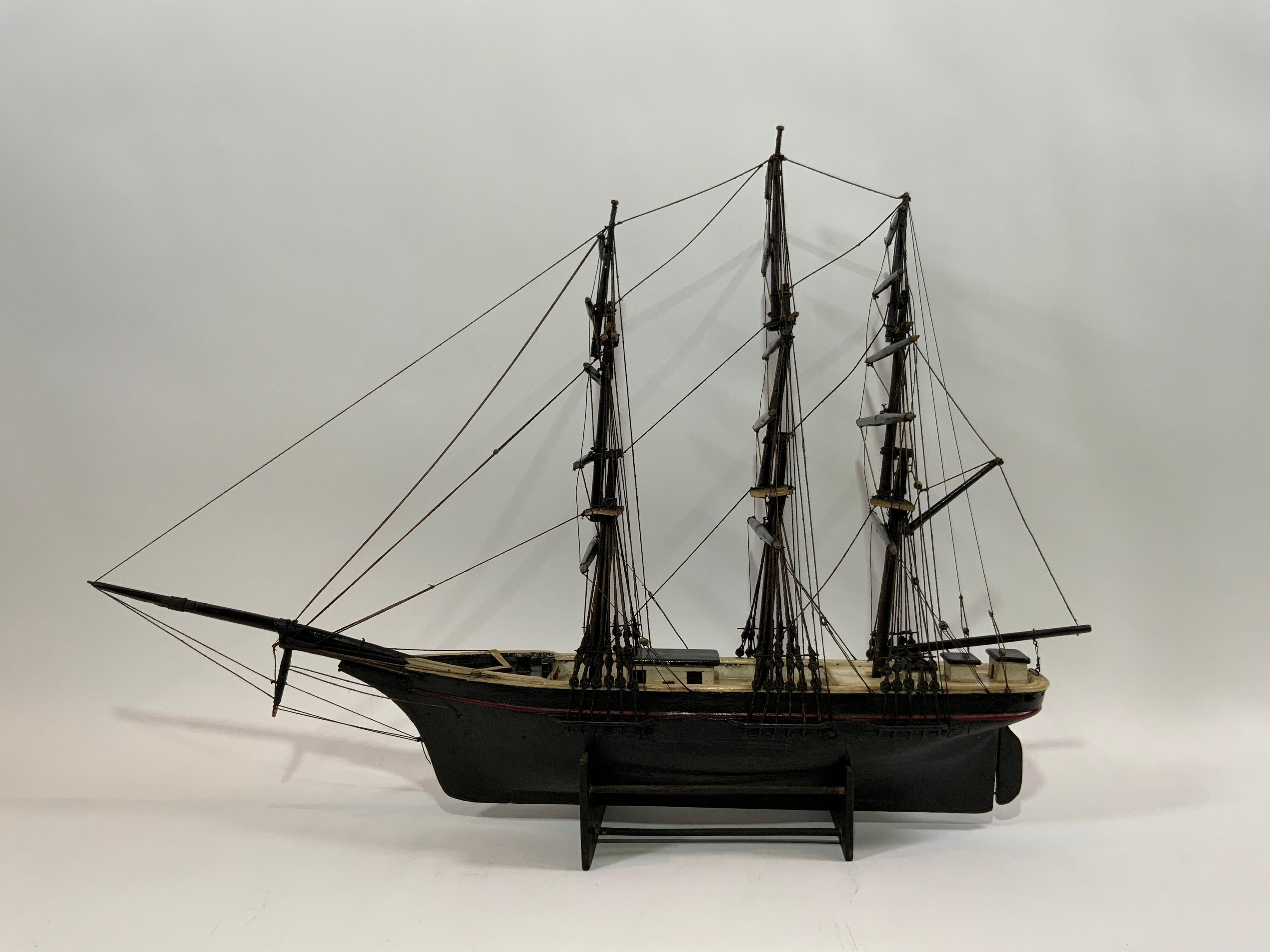 Antique Clipper Ship Model 4