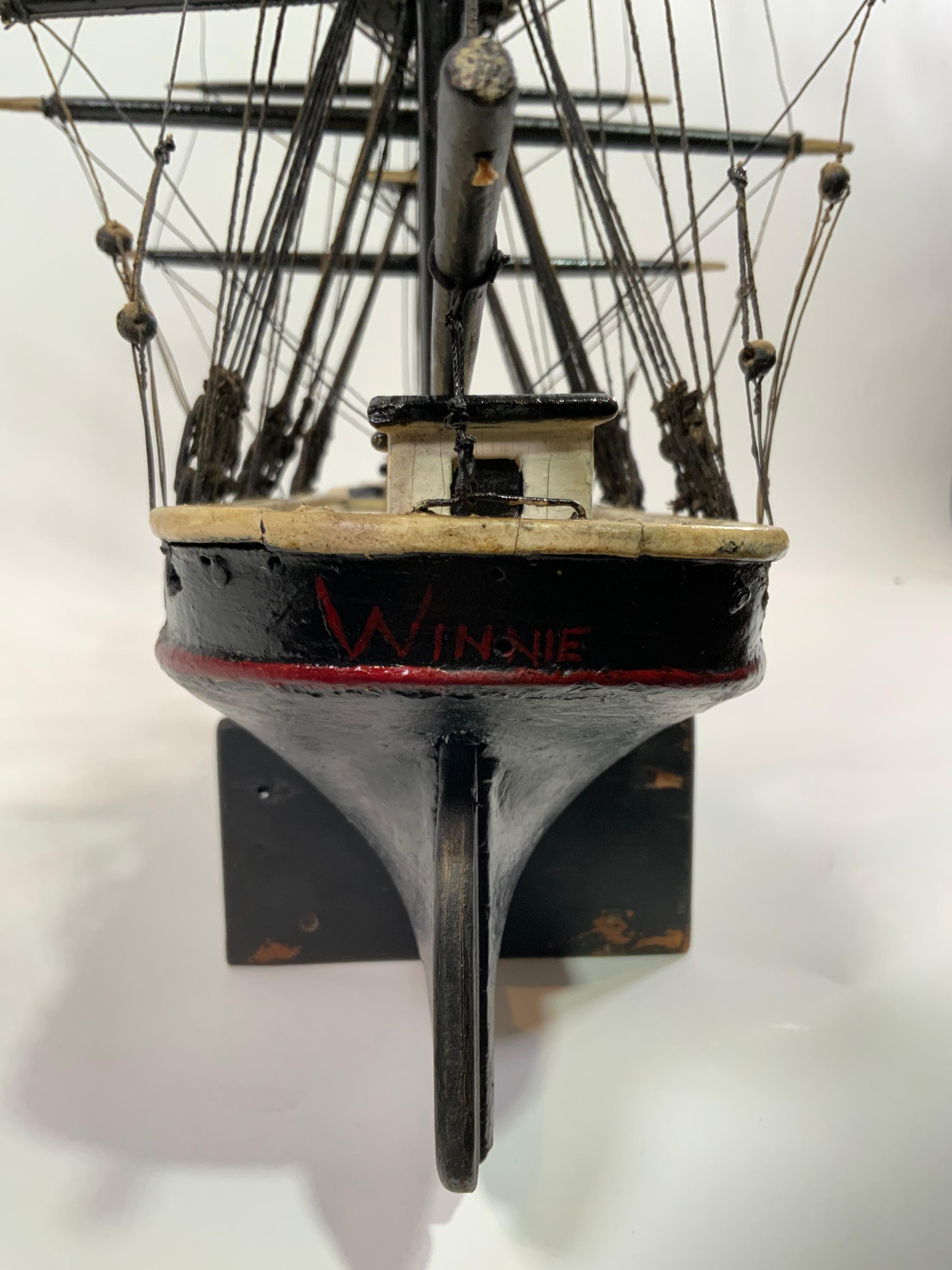 Antique Clipper Ship Model 2