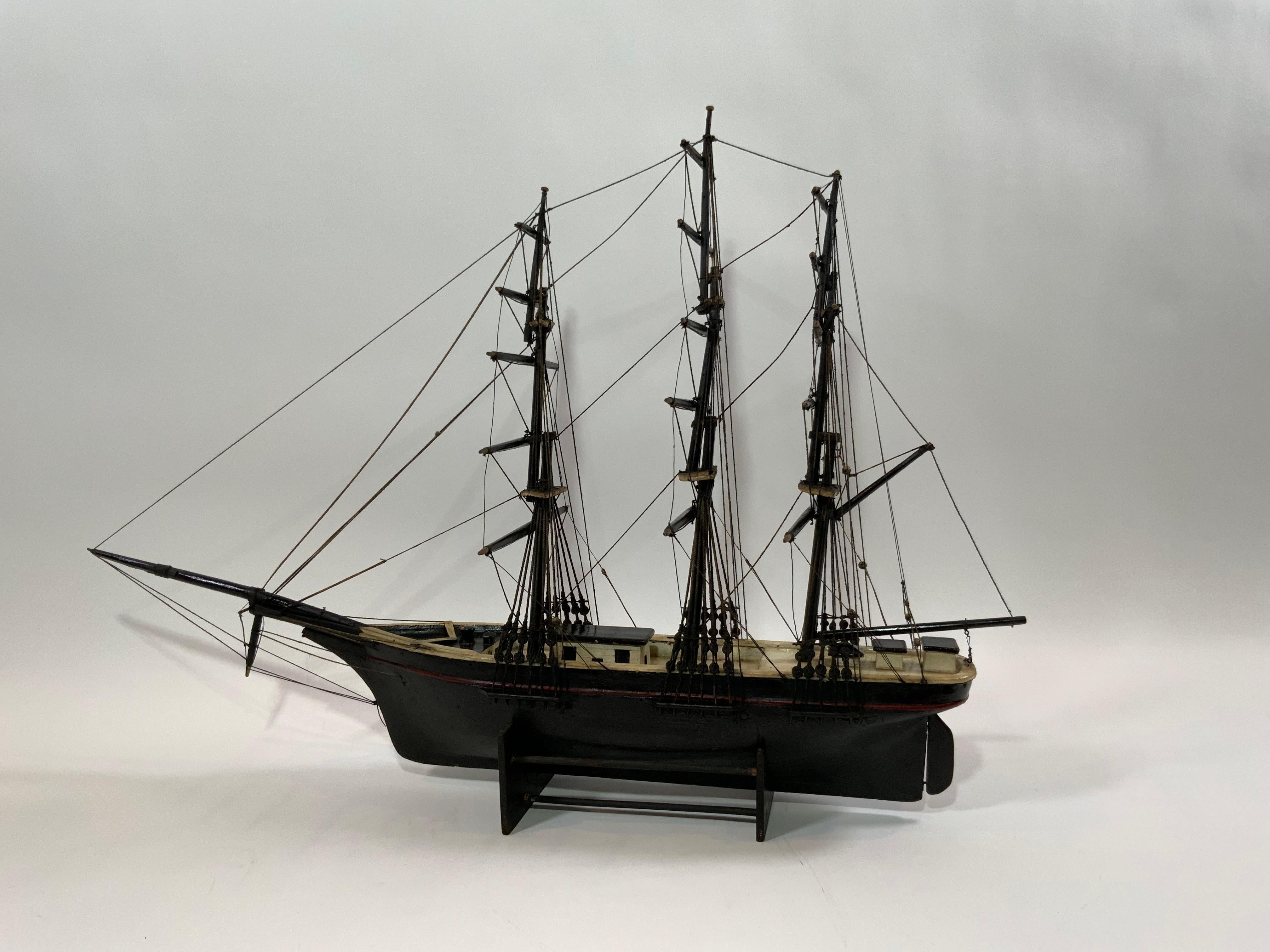 Antique Clipper Ship Model 3