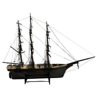 Ship Model "Hudson River Sloop Illinois" For Sale at 1stDibs