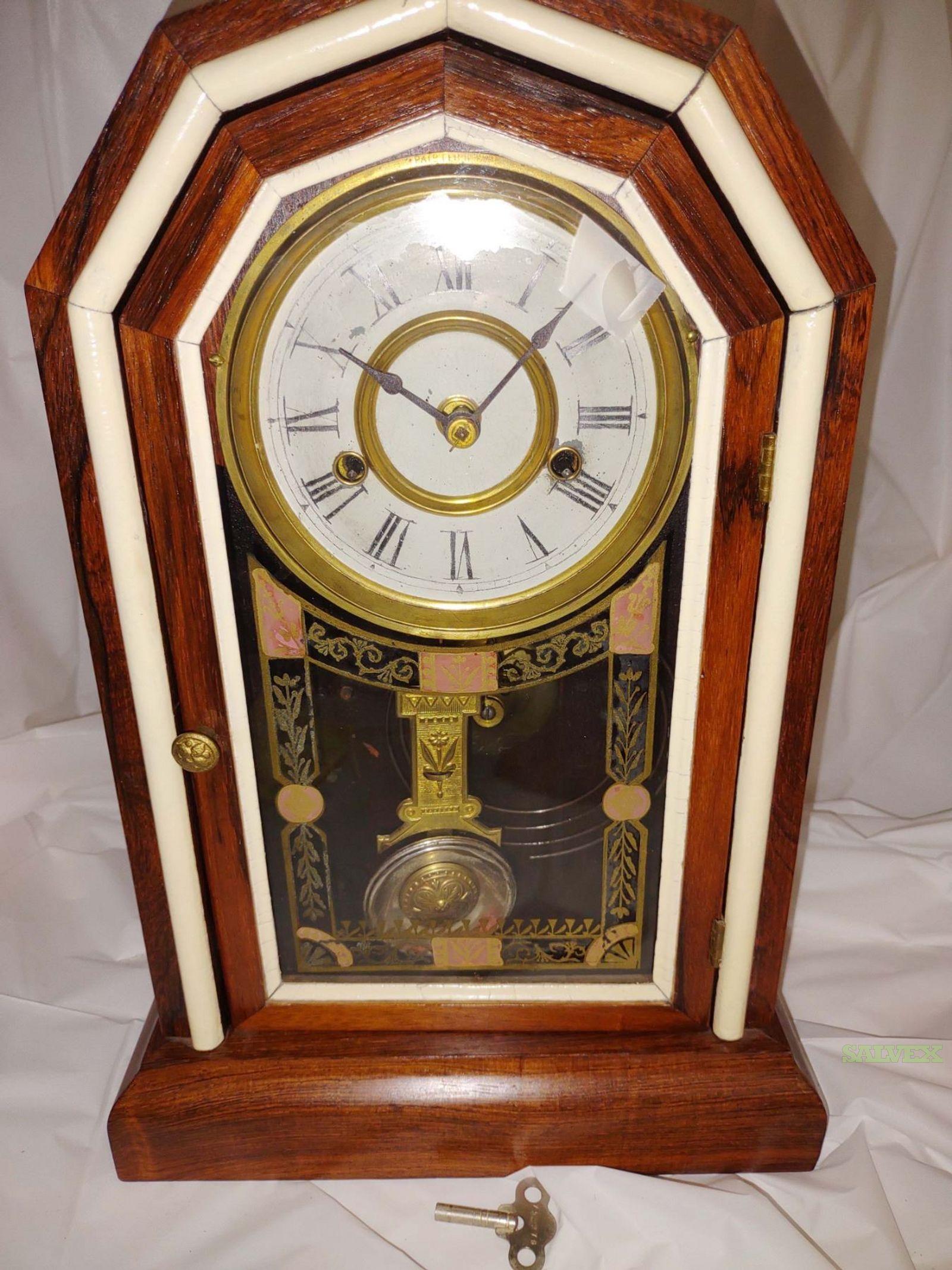 Colección Relojes Antiguos (12 Unidades) Madera en venta
