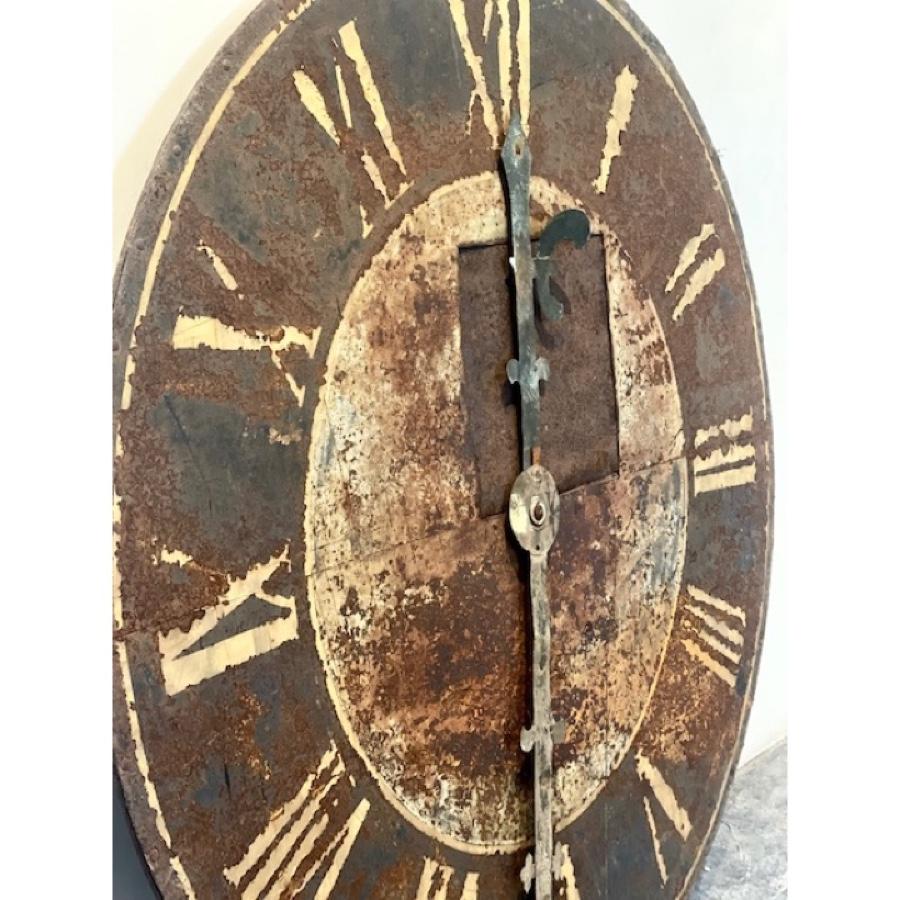 Metal Antique Clock Face, AC-0081-03 For Sale