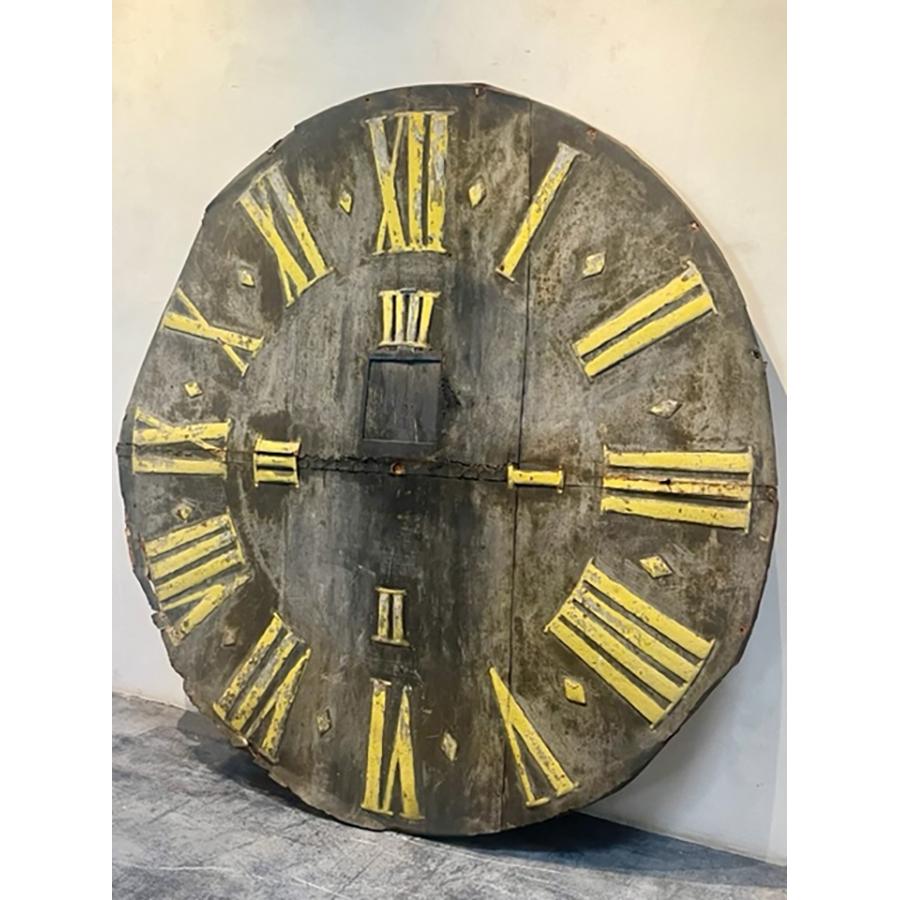 European Antique Clock Face, AC-0231 For Sale