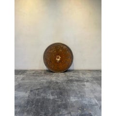 Antigua esfera de reloj óxido y negro, 1924, AC-0124