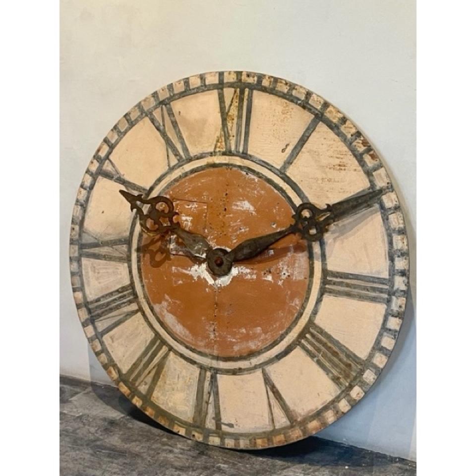 terra cotta clock