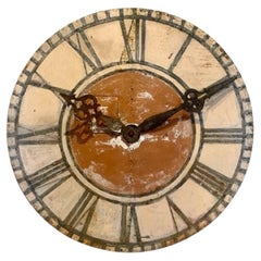 Antique Clock Face, Terra Cotta