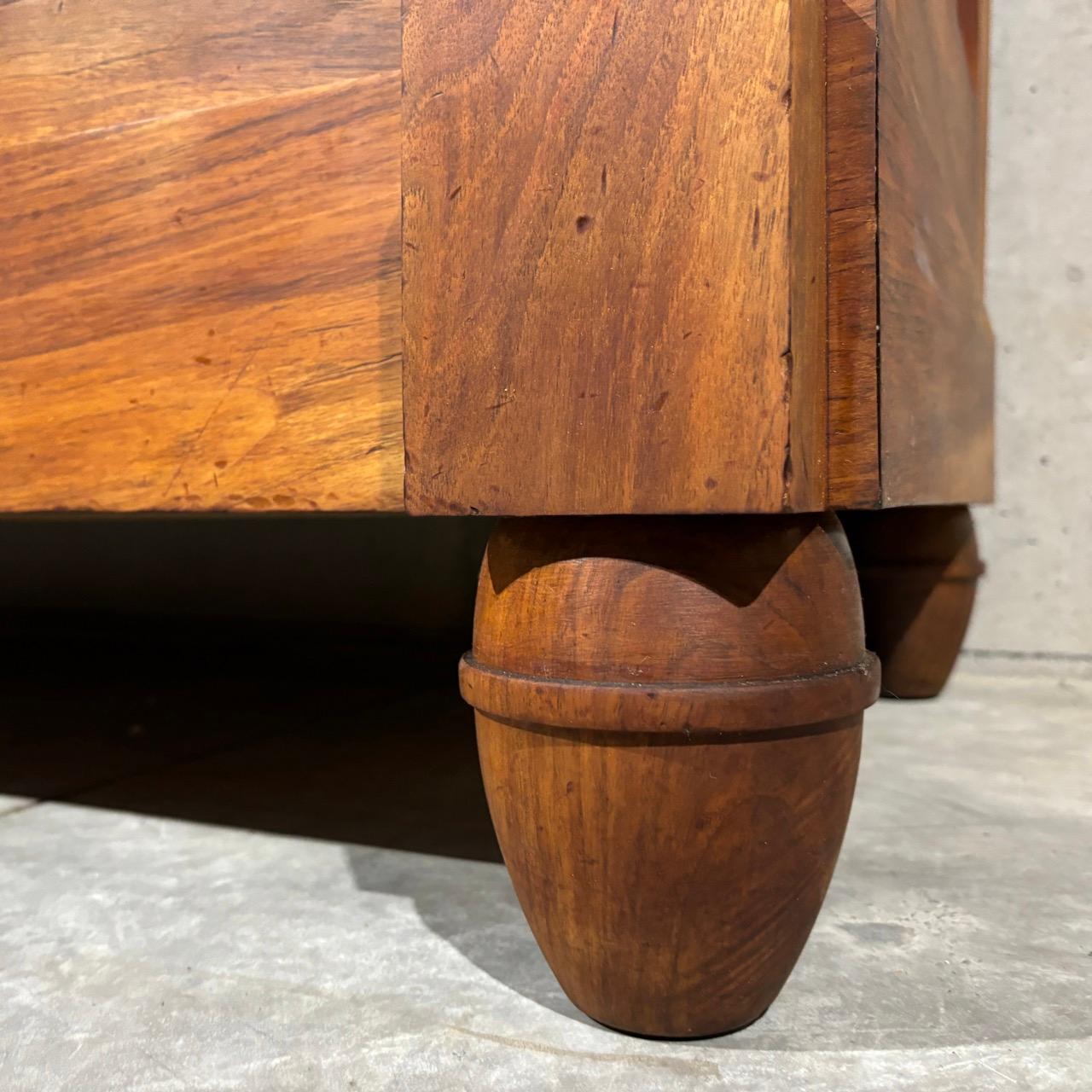 Antique closet  2e Empire around 1870  Noble walnut  Restored 3