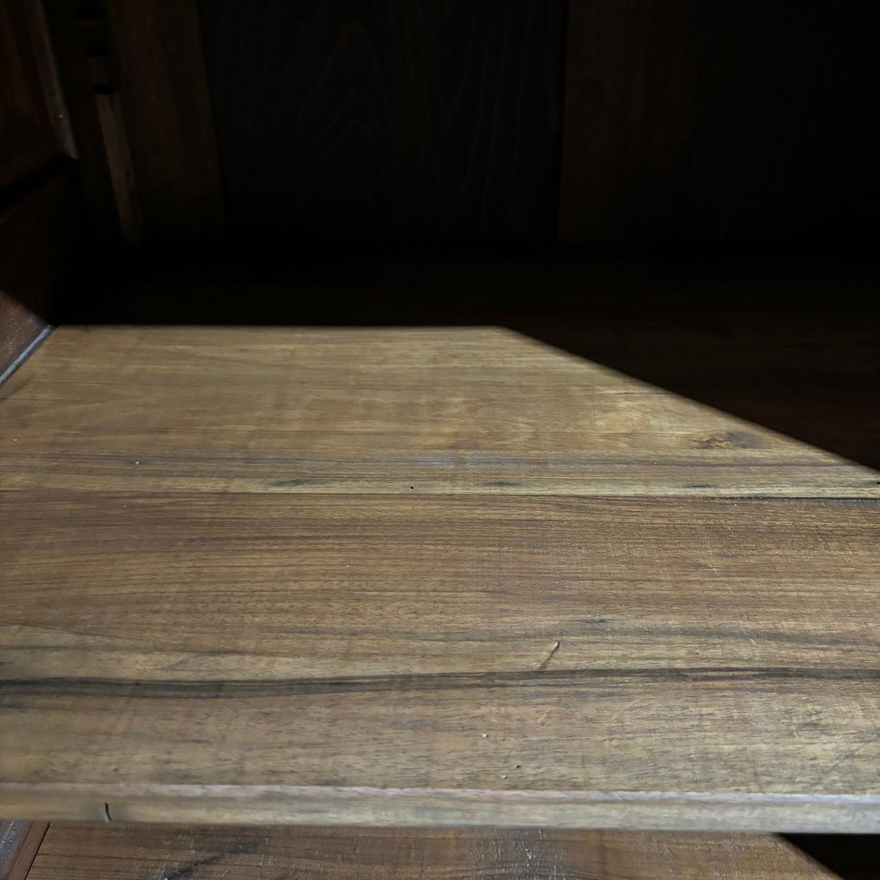 Antique closet  2e Empire around 1870  Noble walnut  Restored 13