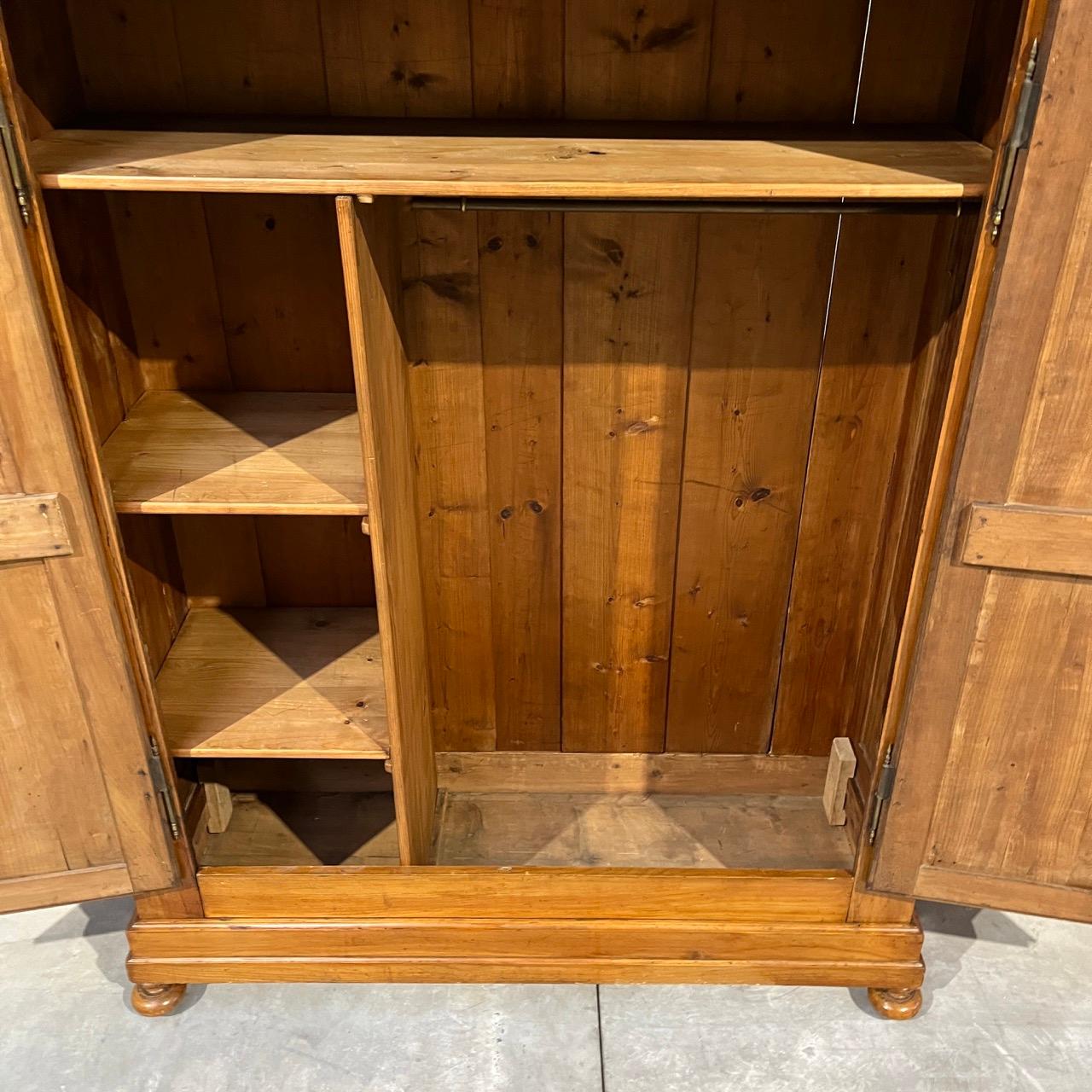 Antique closet  Louis Philippe around 1850  Cherry wood 10
