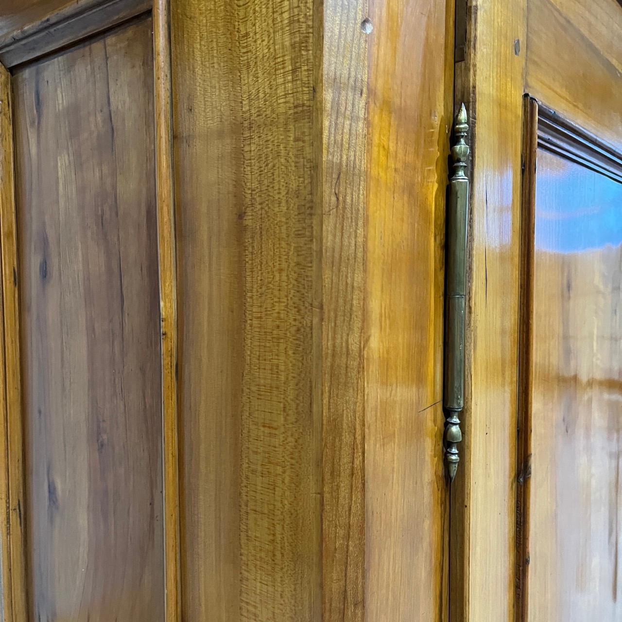 19th Century Antique closet  Louis Philippe around 1850  Cherry wood