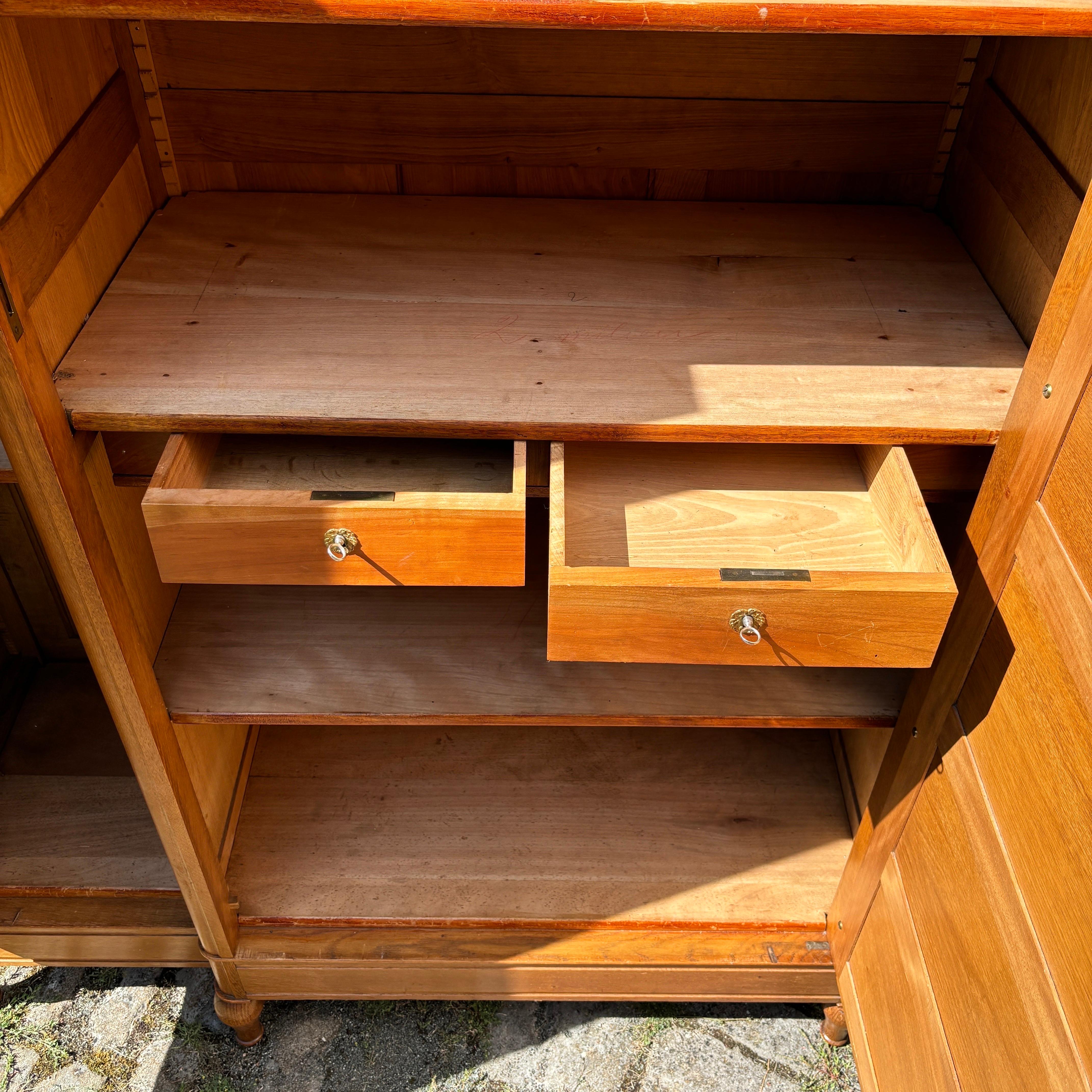 Antique closet  Paris around 1900  Solid oak  Top condition 4