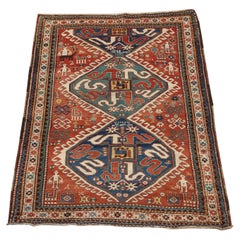 Antique Cloudband Kazak 'Khentsoresk' Rug