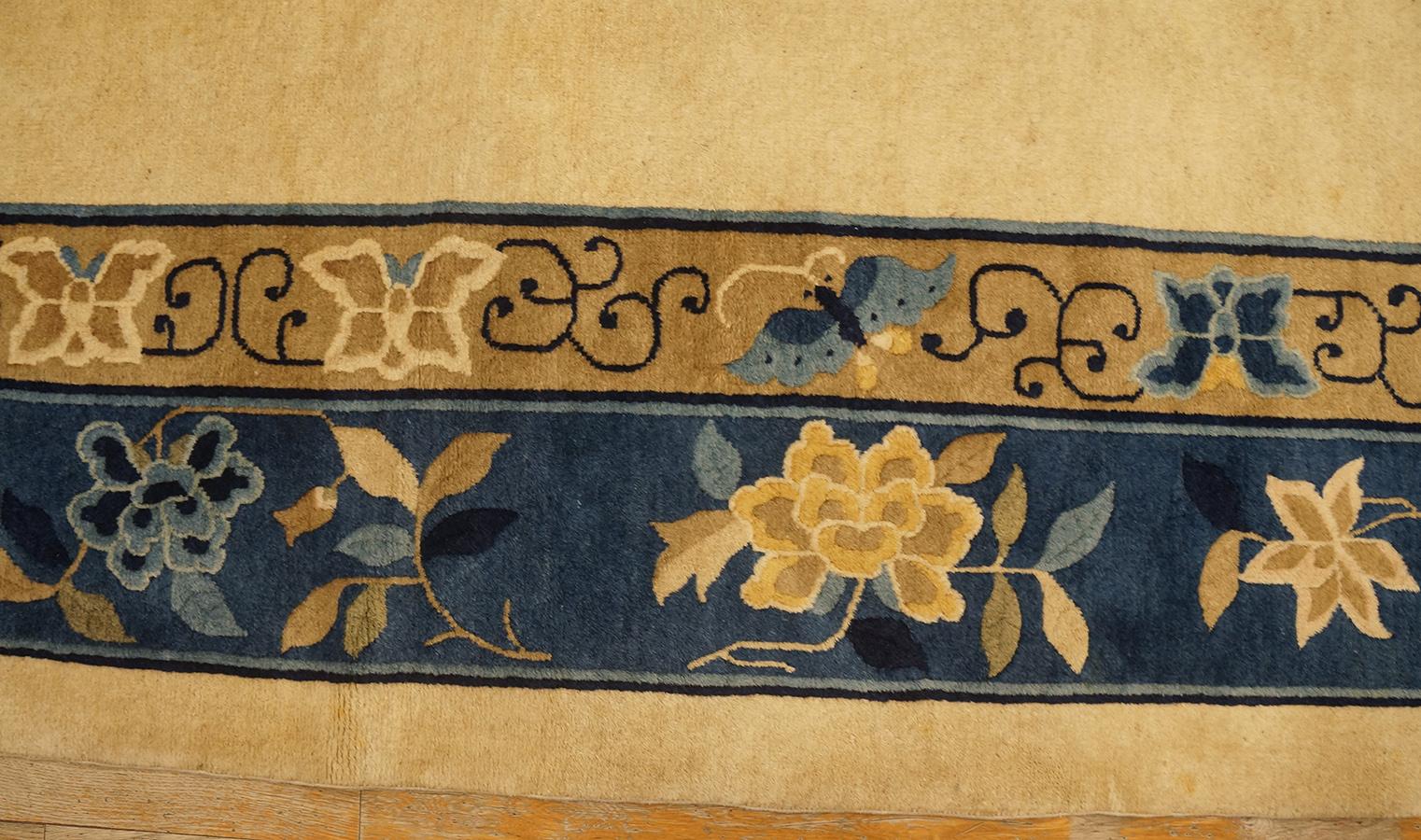 Antiker chinesischer Pekinger Teppich im Angebot 2