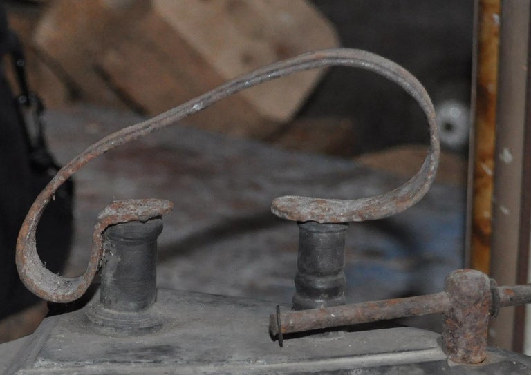 Antique Coal Iron, Early 20th Century For Sale at 1stDibs