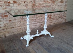 Antique Coalbrookdale Garden Table