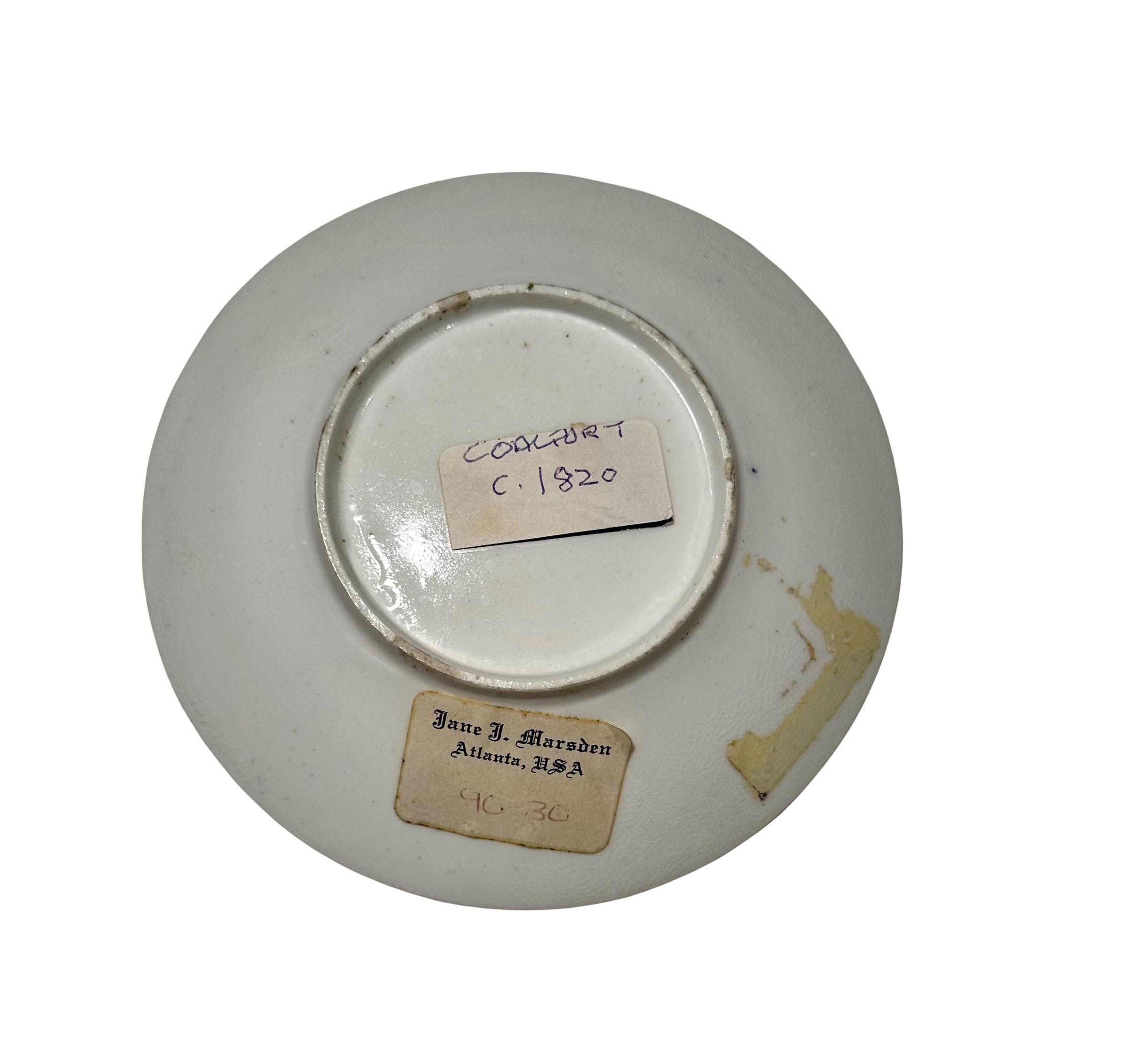 Antique Coalport Saucer In Good Condition For Sale In Tampa, FL