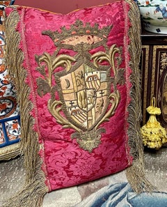 Antique Coat of Arms Pillow