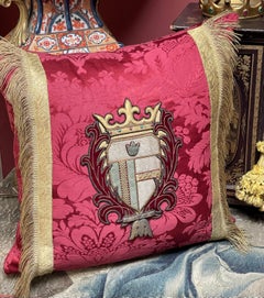 Antique Coat of Arms Pillow