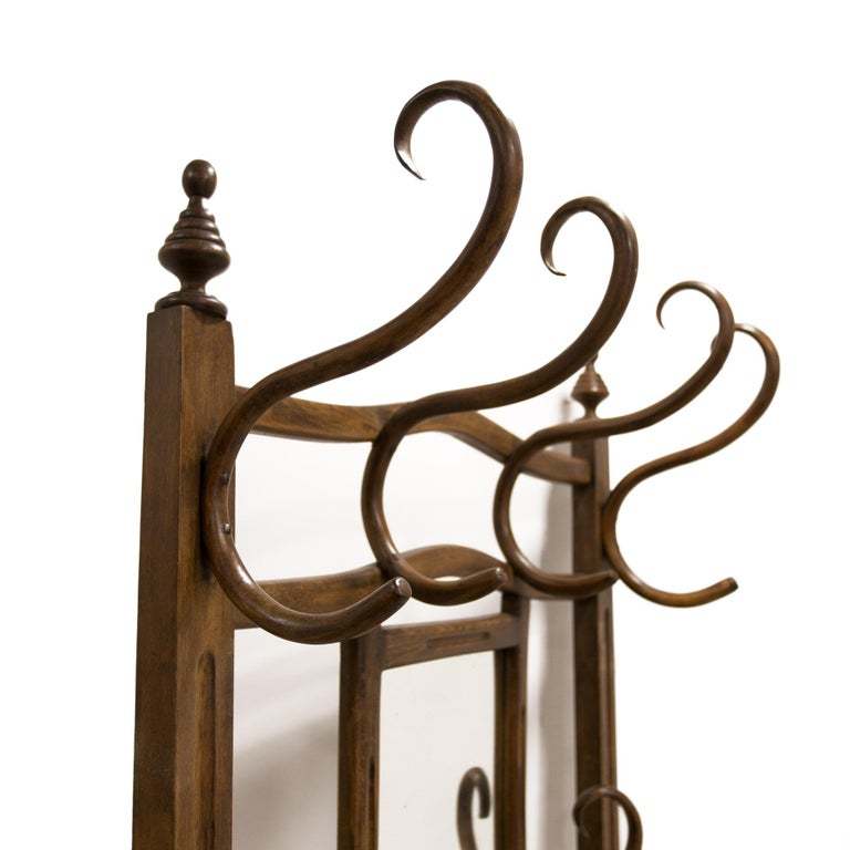 Antique Coat Rack by Michael Austria, Early 20th Century at 1stDibs