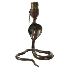 Antique Cobra Table Lamp