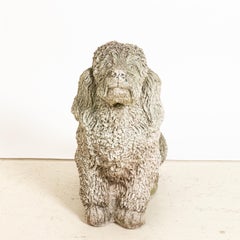 Antique Cocker Spaniel Dog Garden Ornament