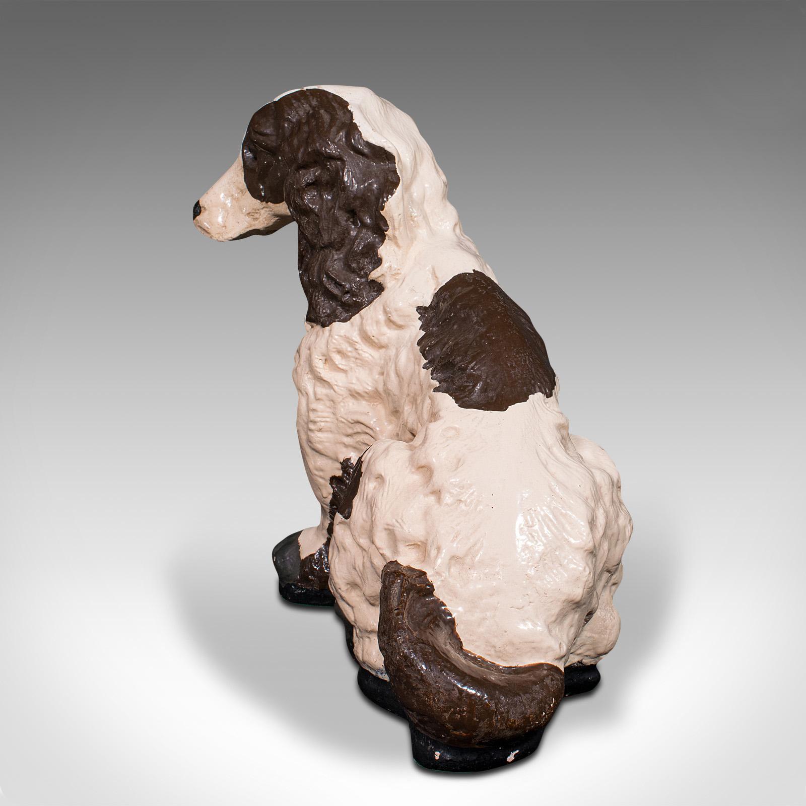 cocker spaniel porcelain figurine