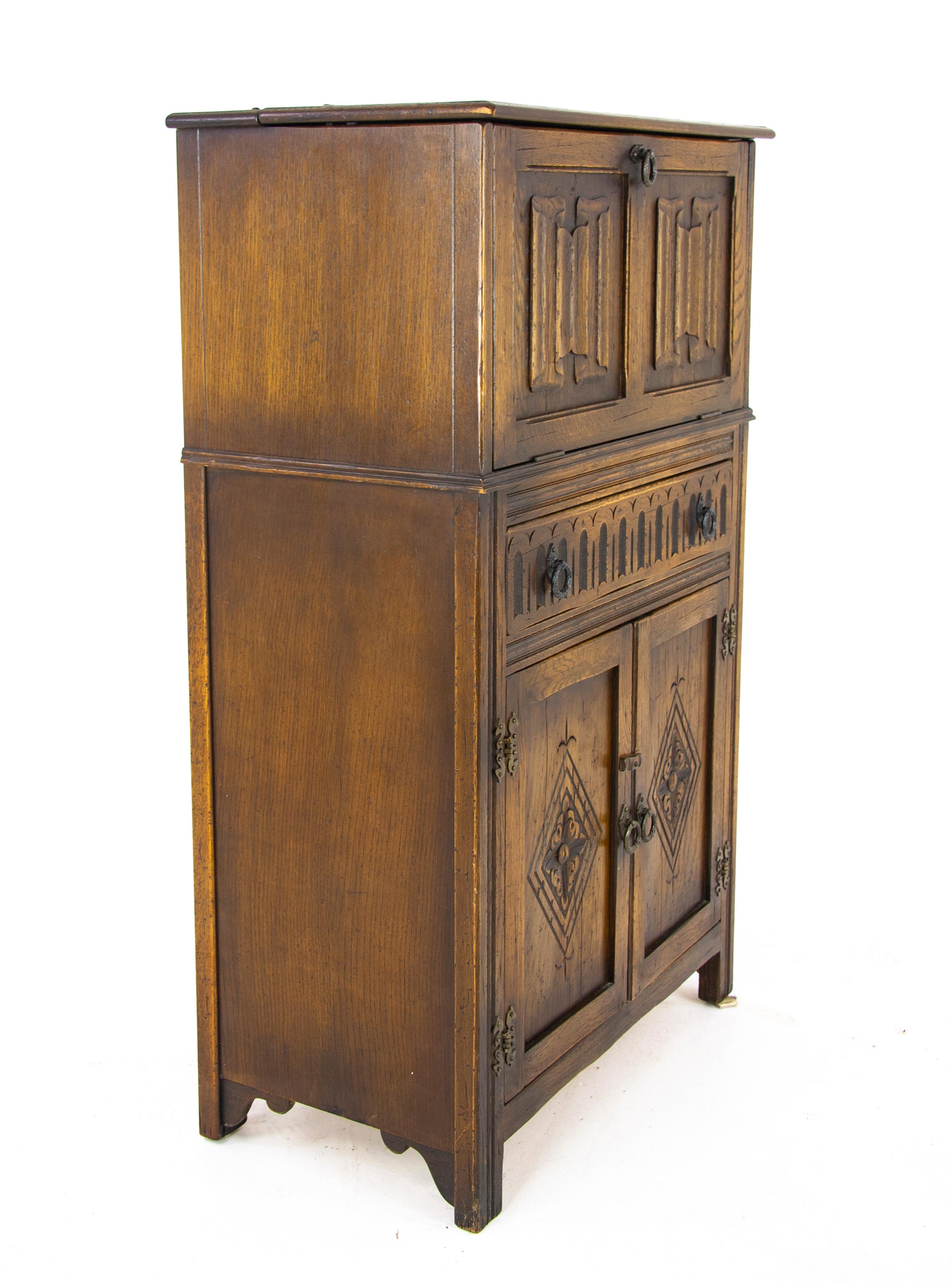 antique drinks cabinet