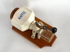 Antique Coffee Grinder Wall Mounted Mill PeDe Kitchen