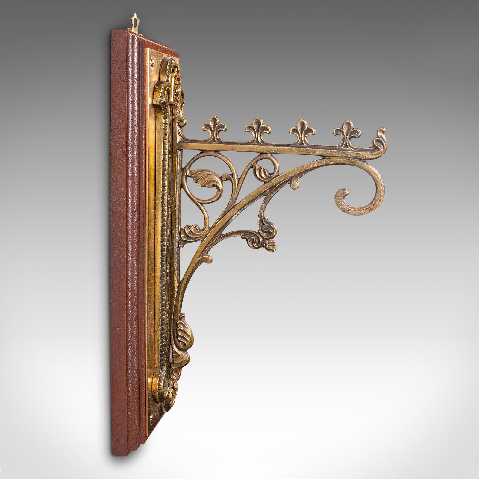 Antique Coffee House Bell, Italian, Brass, Wall Mounted, Cafe, Edwardian, C.1910 For Sale 1