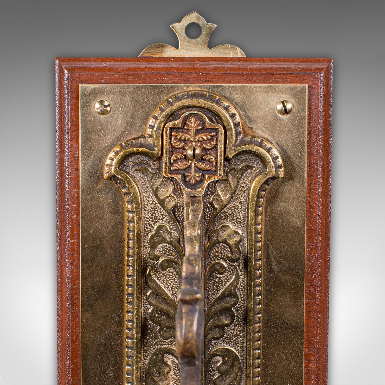 Antique Coffee House Bell, Italian, Brass, Wall Mounted, Cafe, Edwardian, C.1910 For Sale 2