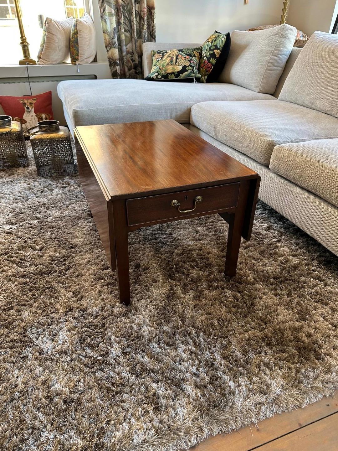 Late 19th Century Antique coffee table For Sale