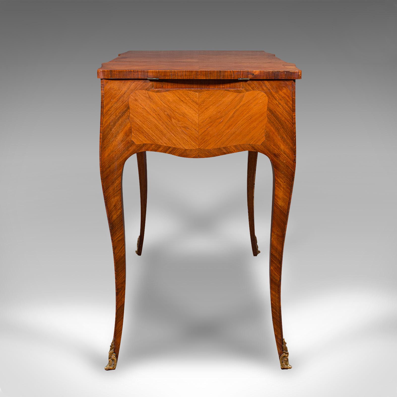 Antiker Coiffeuse-Schminktisch, Französisch, Veilchenholz, Louis XV.-Revival, viktorianisch (19. Jahrhundert) im Angebot