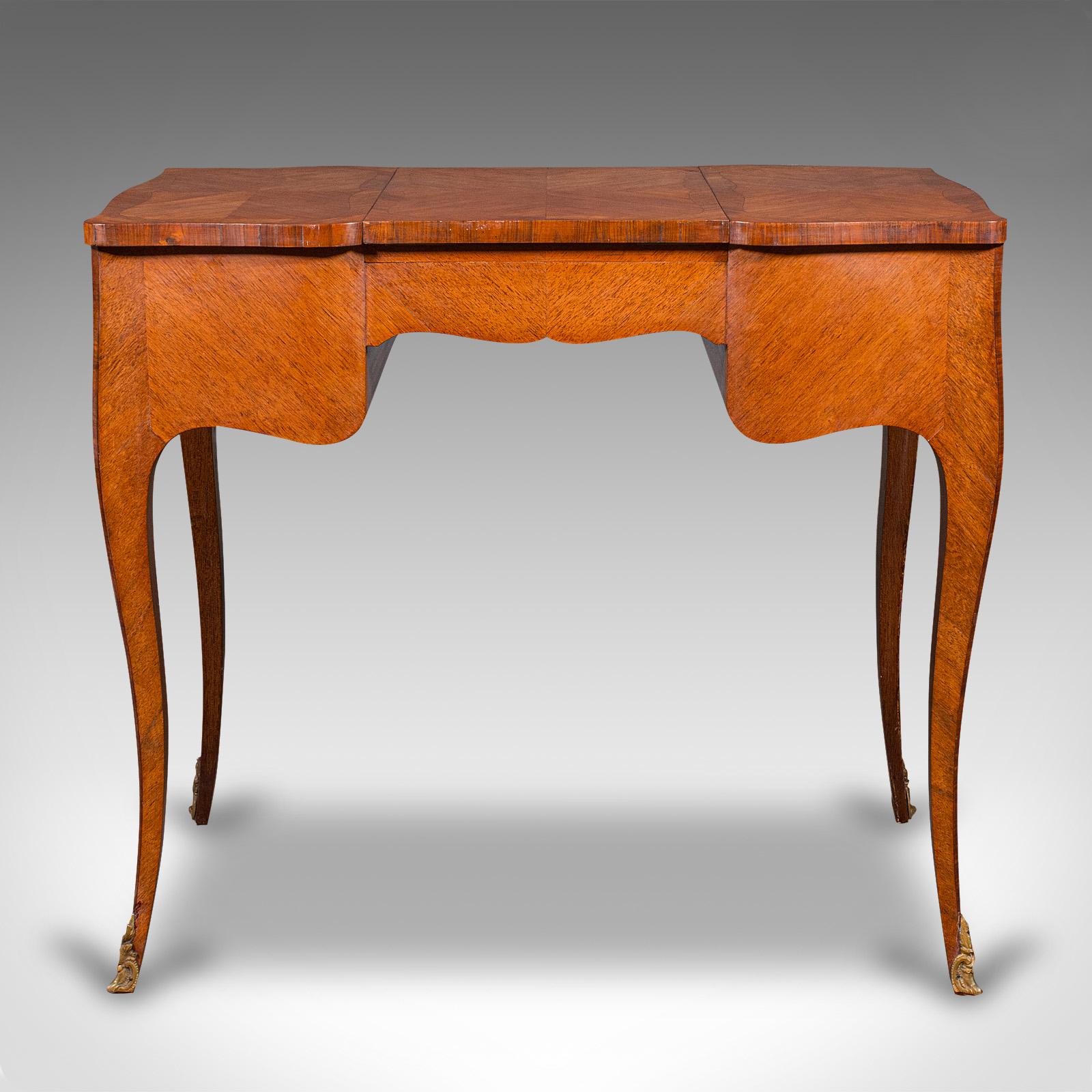 Antiker Coiffeuse-Schminktisch, Französisch, Veilchenholz, Louis XV.-Revival, viktorianisch (Holz) im Angebot