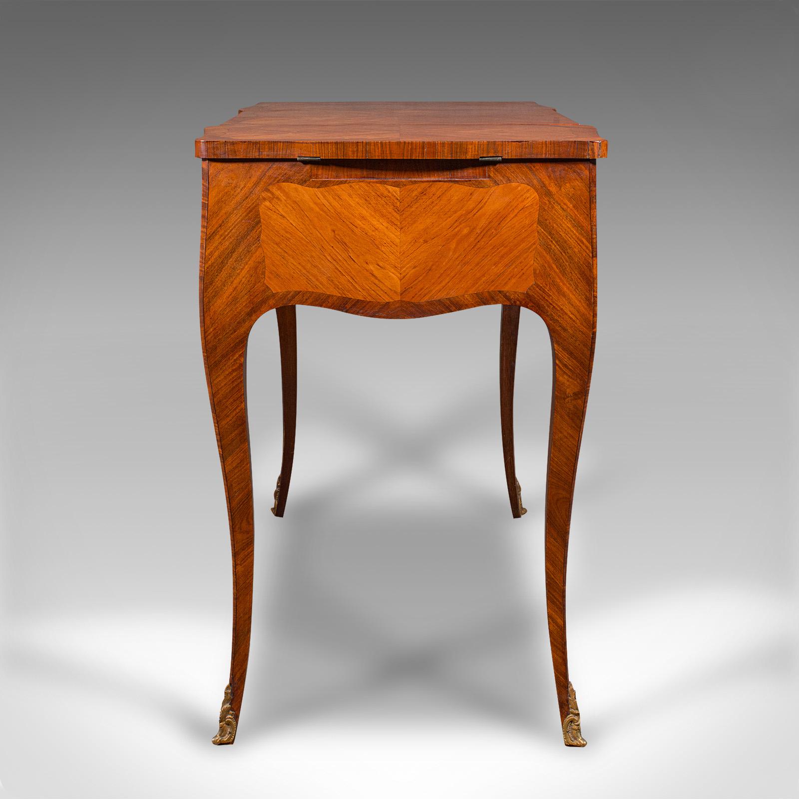 Antiker Coiffeuse-Schminktisch, Französisch, Veilchenholz, Louis XV.-Revival, viktorianisch im Angebot 1