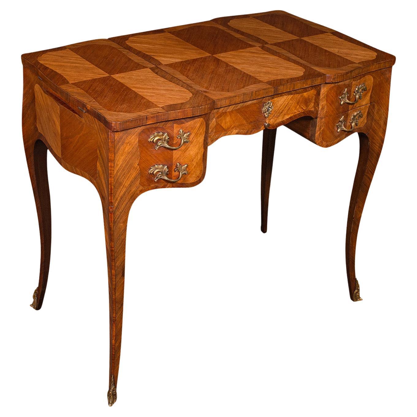 Antiker Coiffeuse-Schminktisch, Französisch, Veilchenholz, Louis XV.-Revival, viktorianisch im Angebot