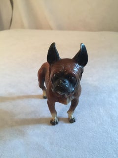 Antique Cold Painted Vienna French Bulldog, Bergman Style