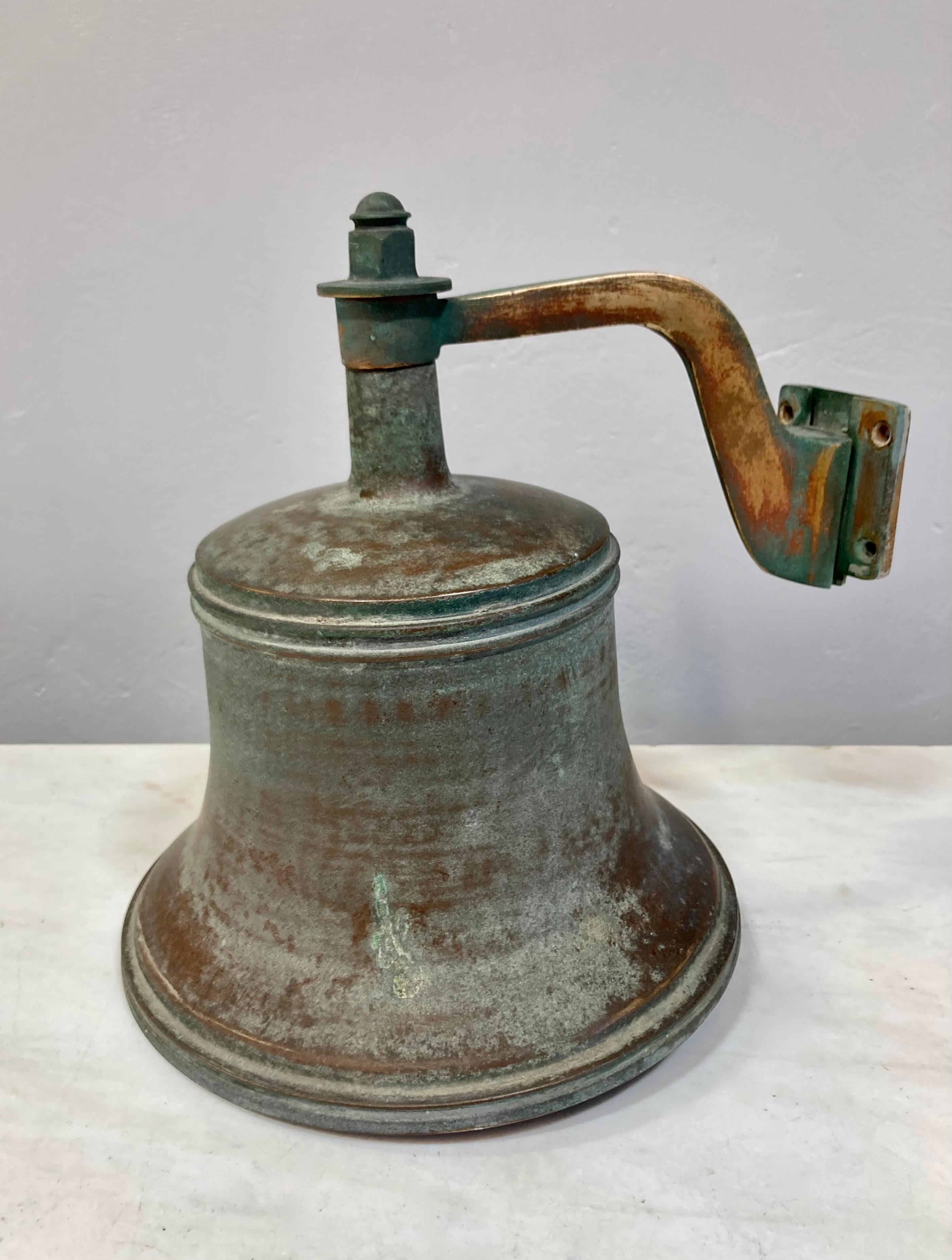 20th Century Antique Collectable USN Brass Bell For Sale