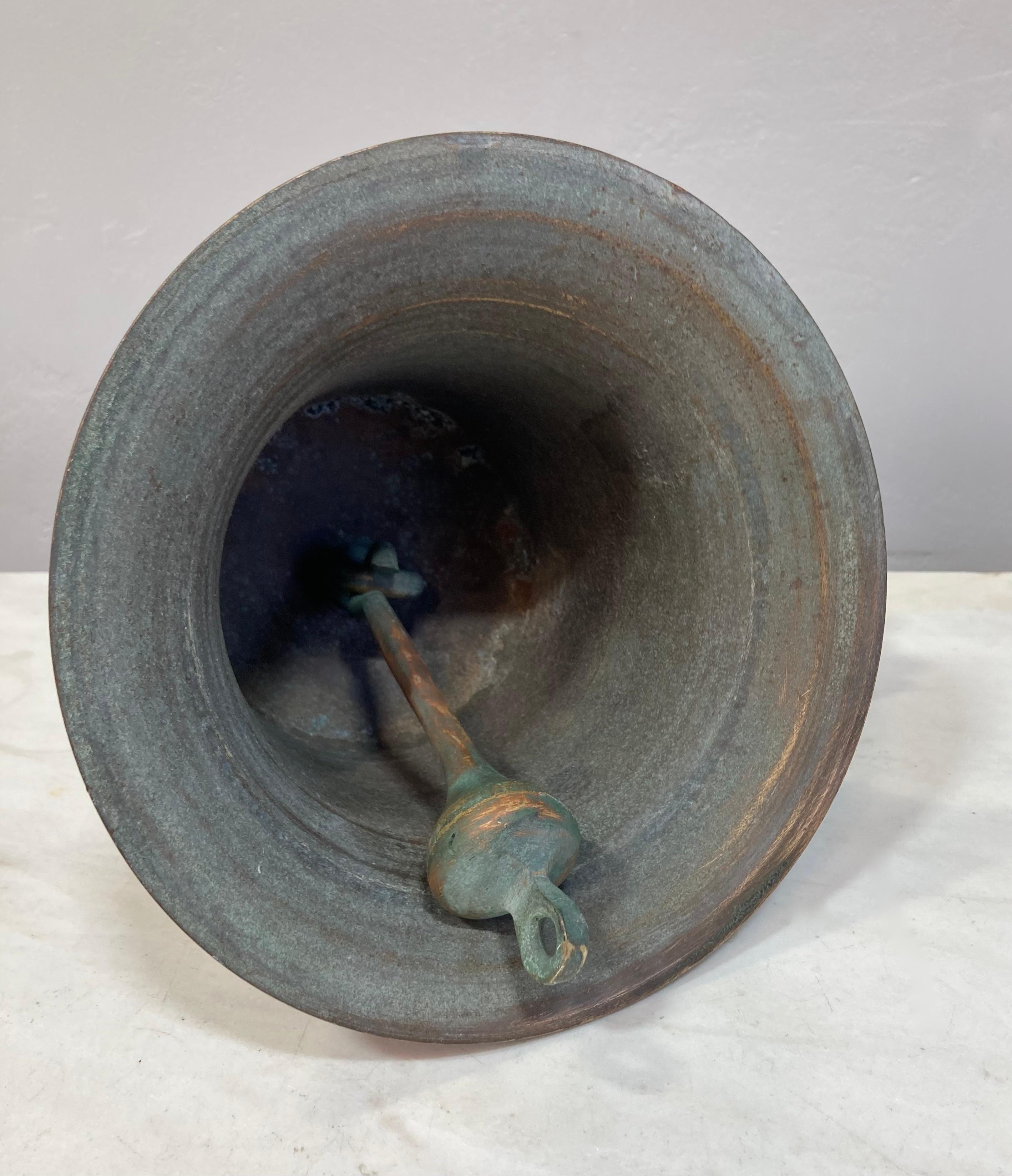 Antique Collectable USN Brass Bell For Sale 2