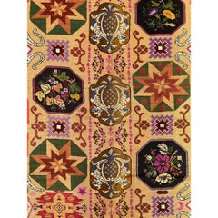 Antique Collectible Woolen Needlework