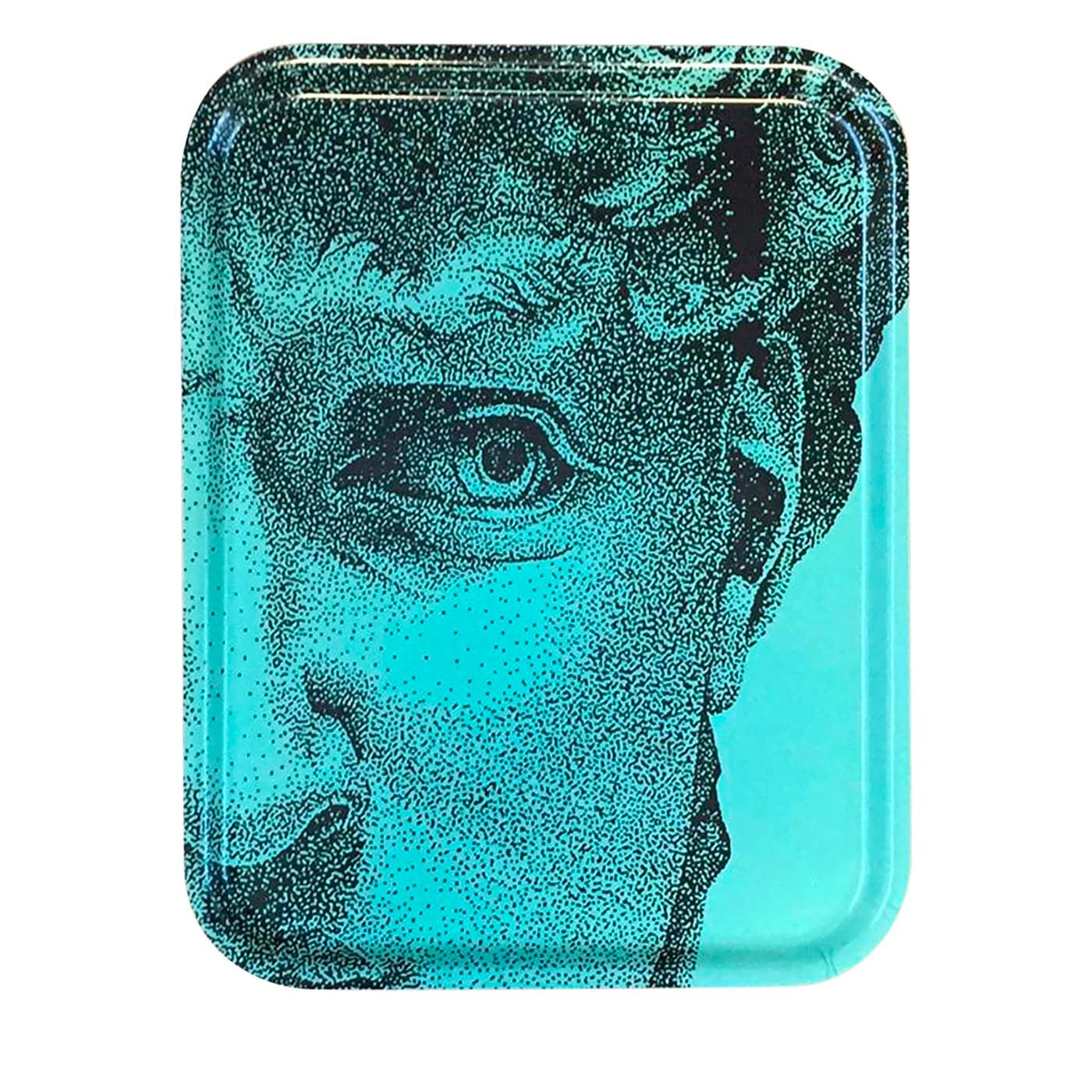 Antique Collection Blue Tray For Sale 4