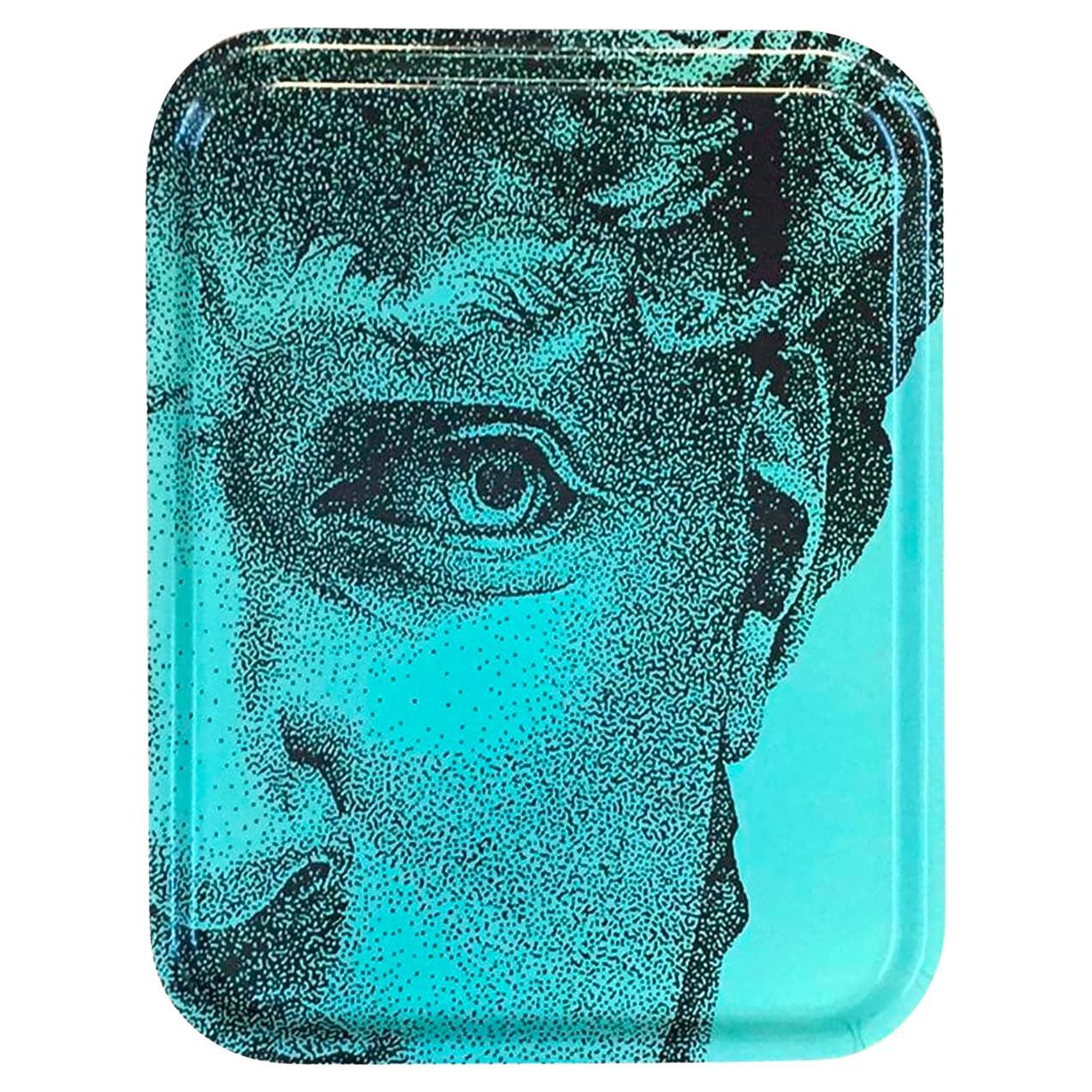 Antique Collection Blue Tray For Sale