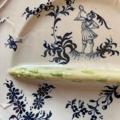 Antique collector Emile Gallé Asparagus plate
