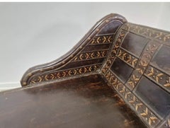 Chaise longue coloniale ancienne