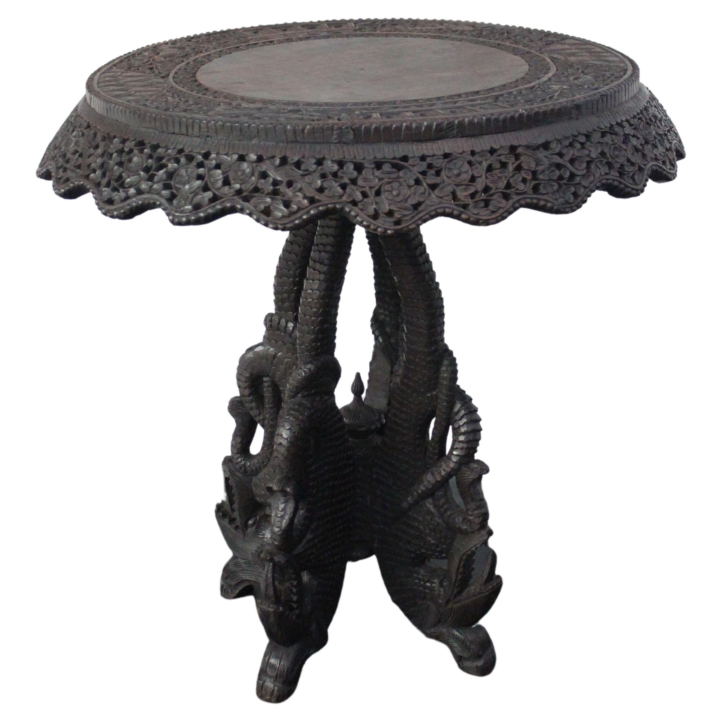 Antique Colonial Coffee Table For Sale