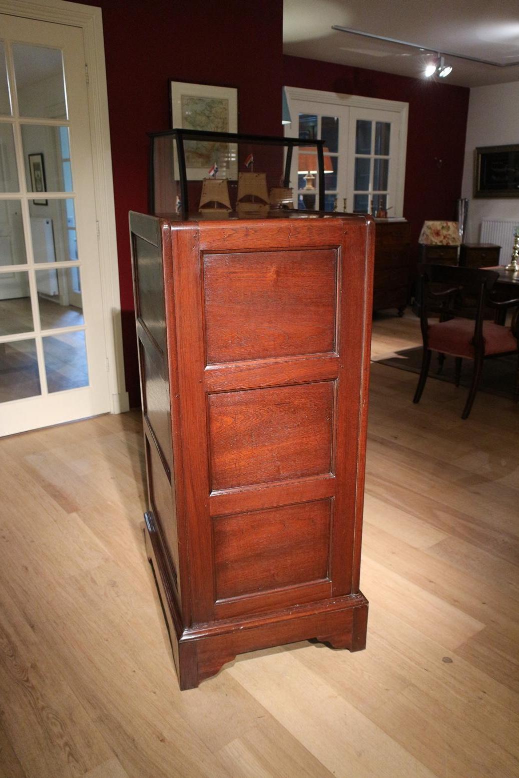 antique file cabinet wood
