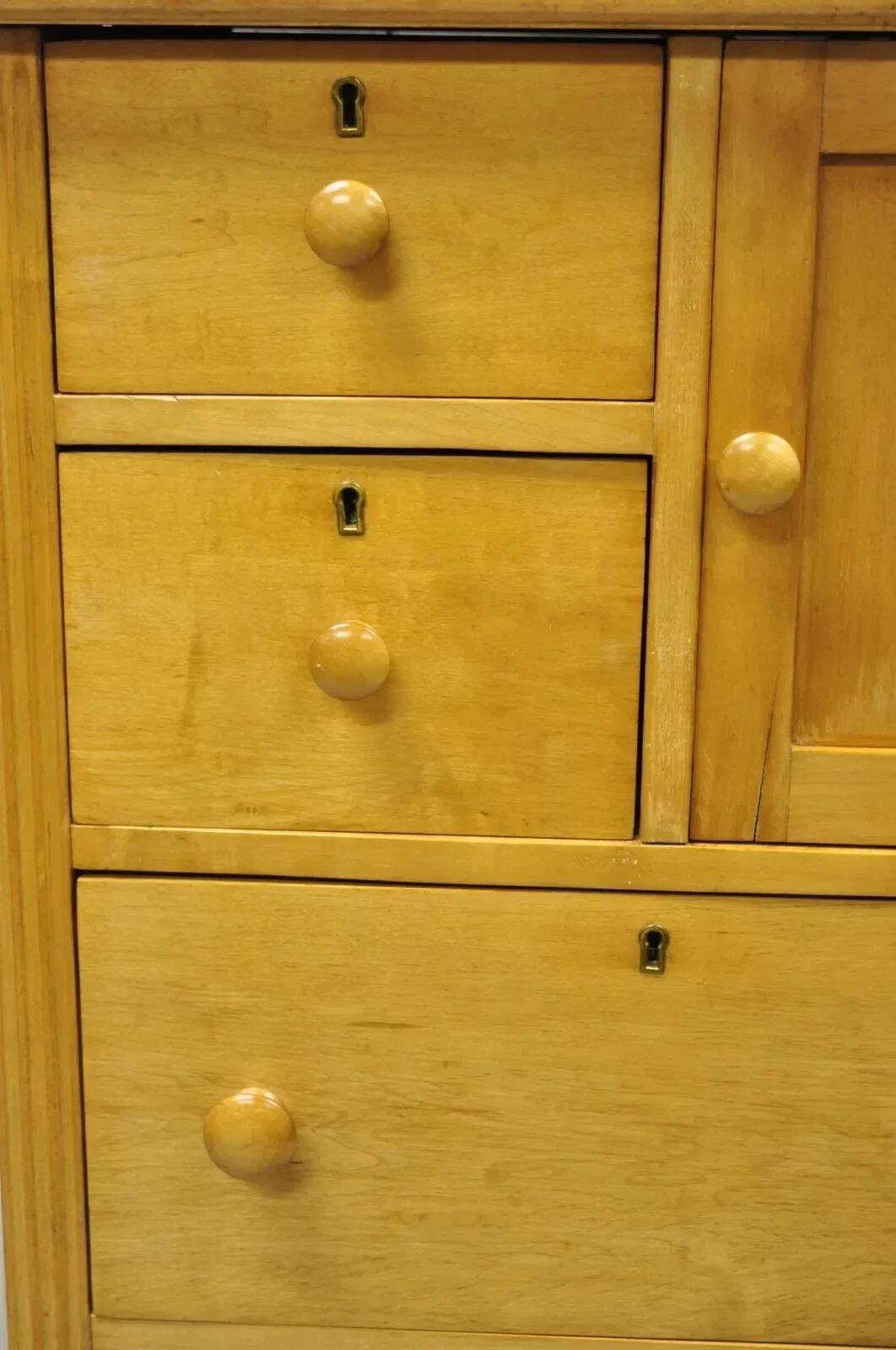 Altro Antico cassettone per lingerie in legno d'acero Coloni, lavatoio da camera da letto in vendita